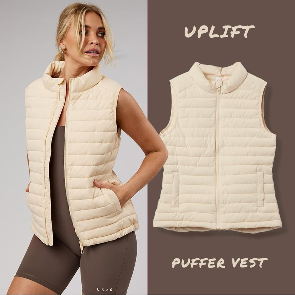 LSKD Uplift Puffer Vest Size Small - NWT